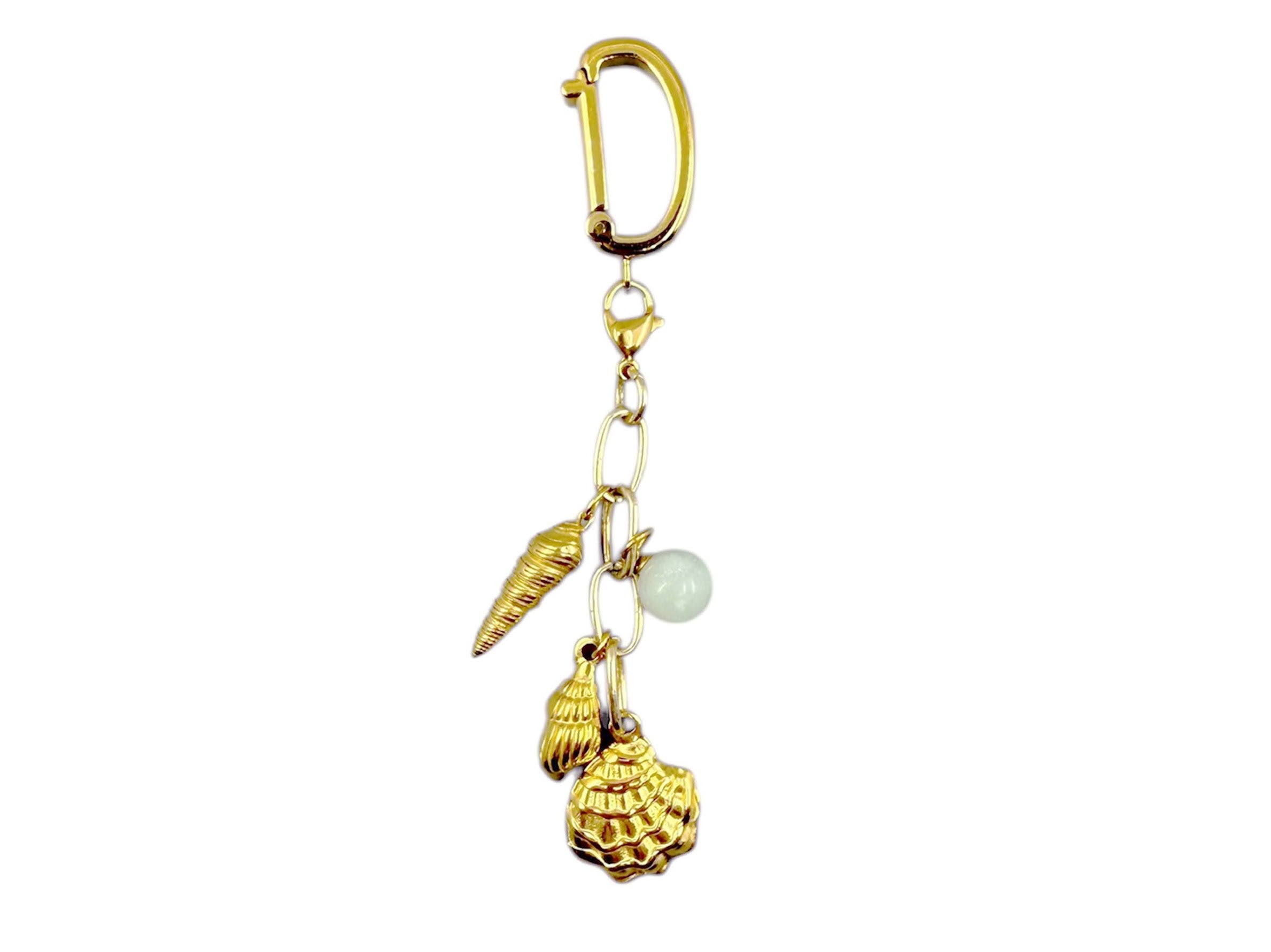 Bikini Charm with Three Shell Charms