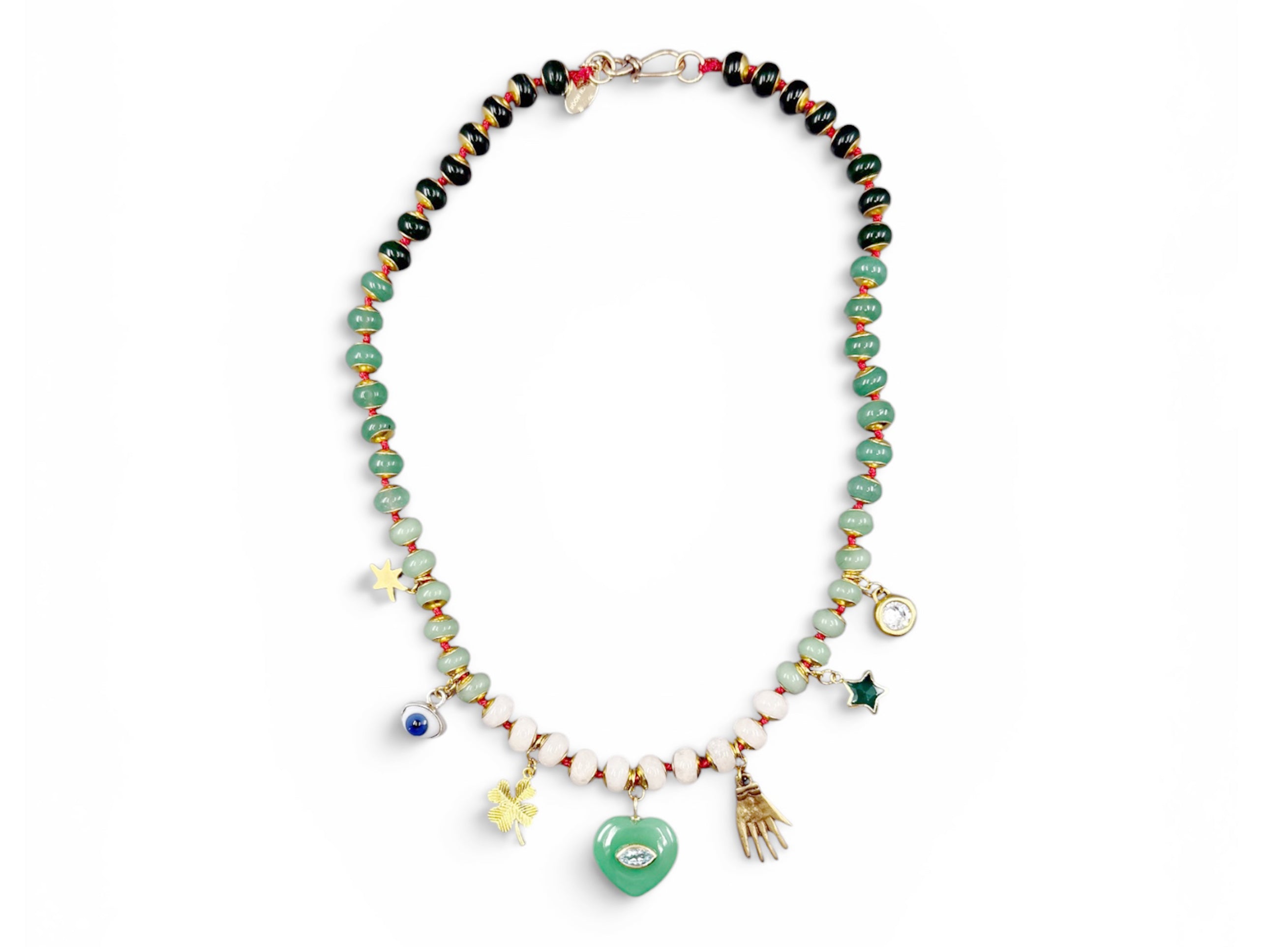 One of a Kind Lucky Garden Necklace