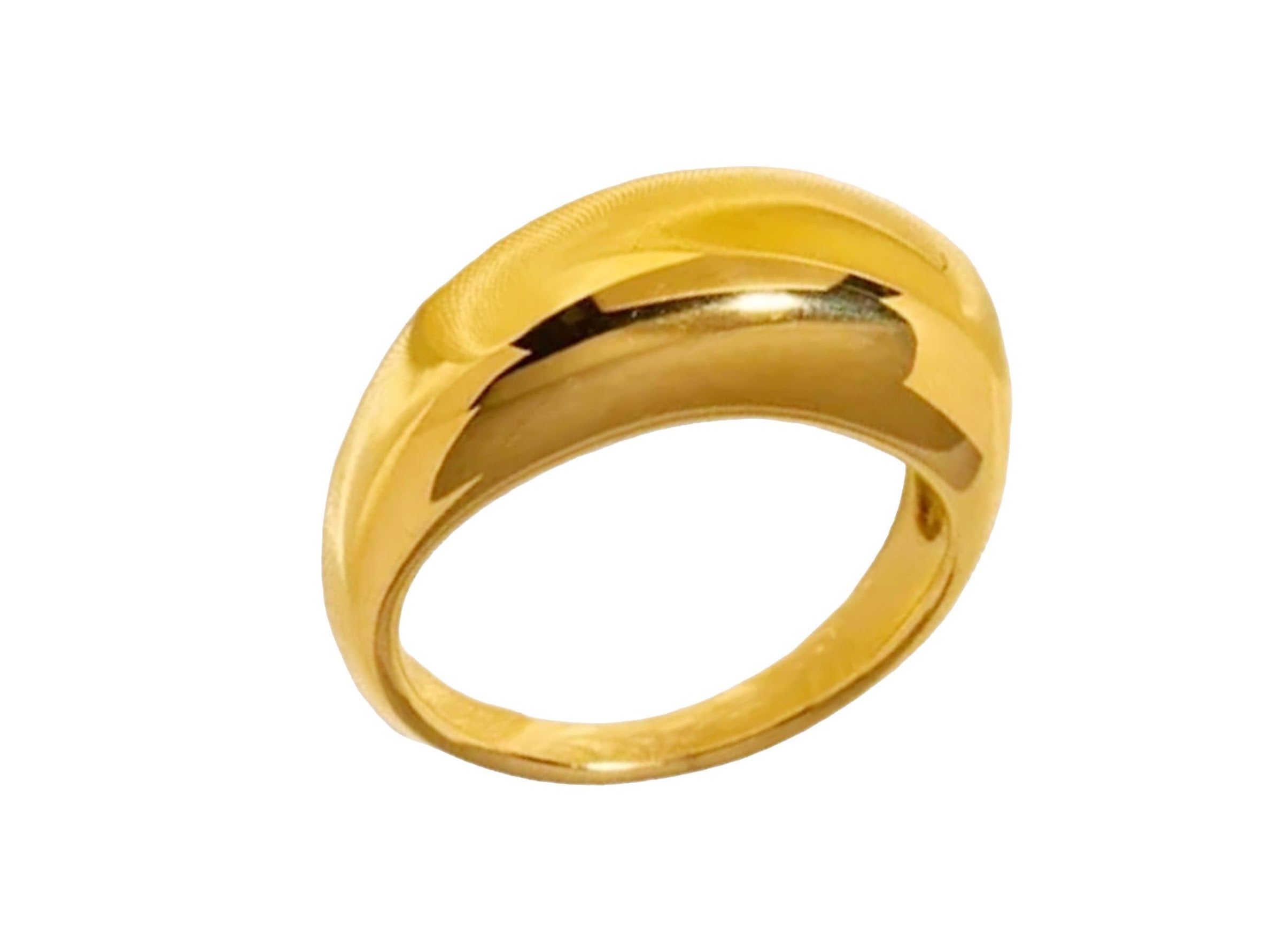 Gold Dome Ring