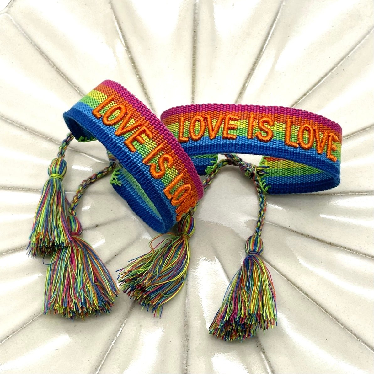 Rainbow LOVE IS LOVE Bracelet