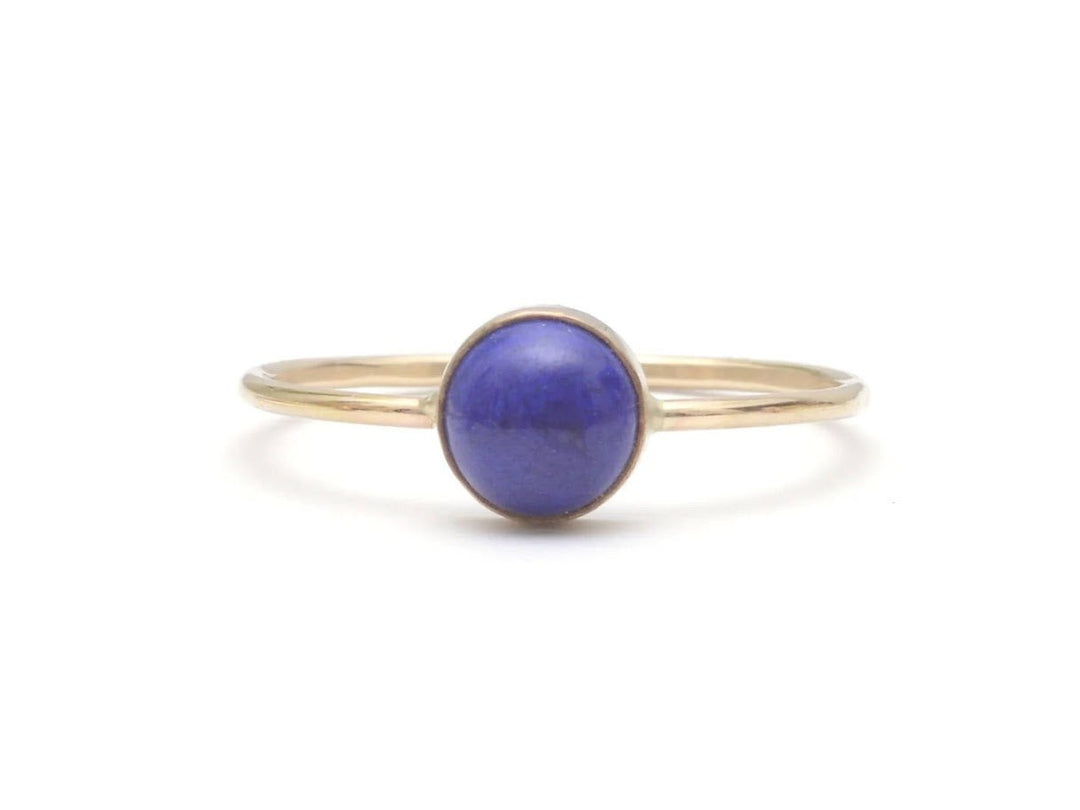 Lapis Gumdrop Ring.