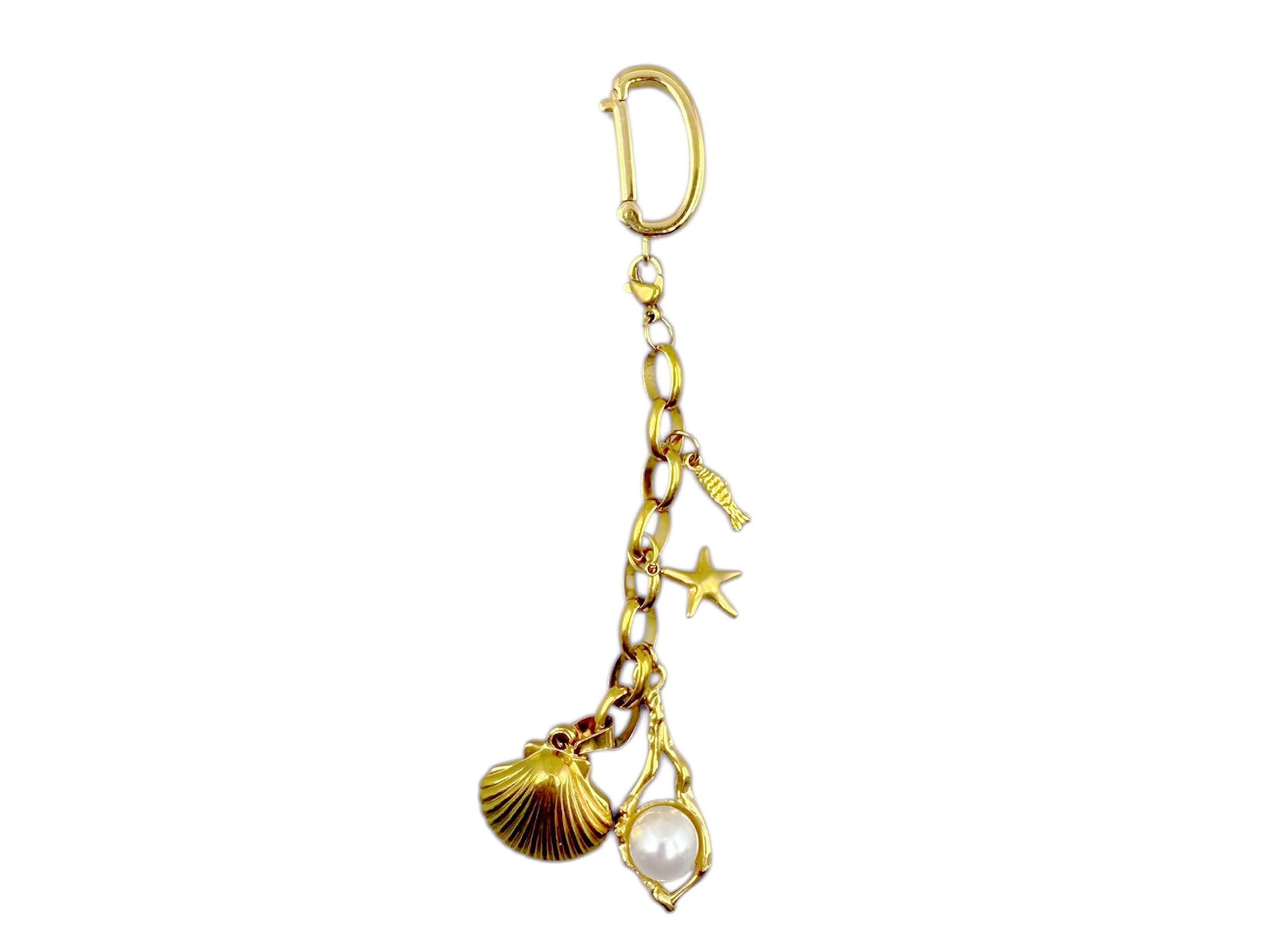 Bikini Charm a Shell and Starfish