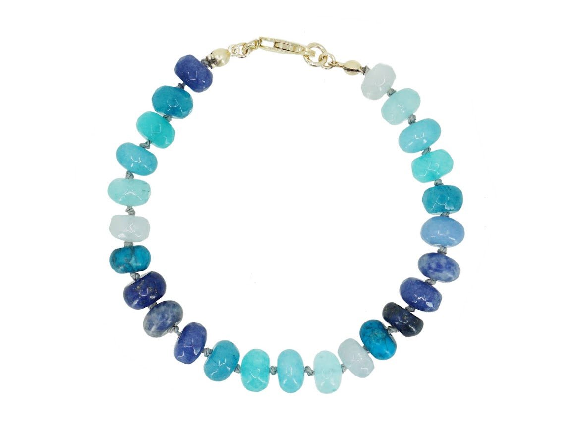 Blue Ombre Bon Bon Bracelet