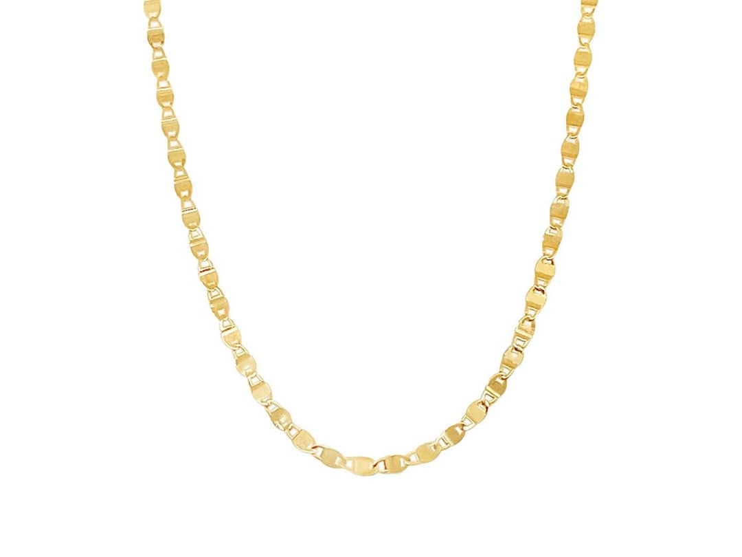 14k Gold Mirror Chain