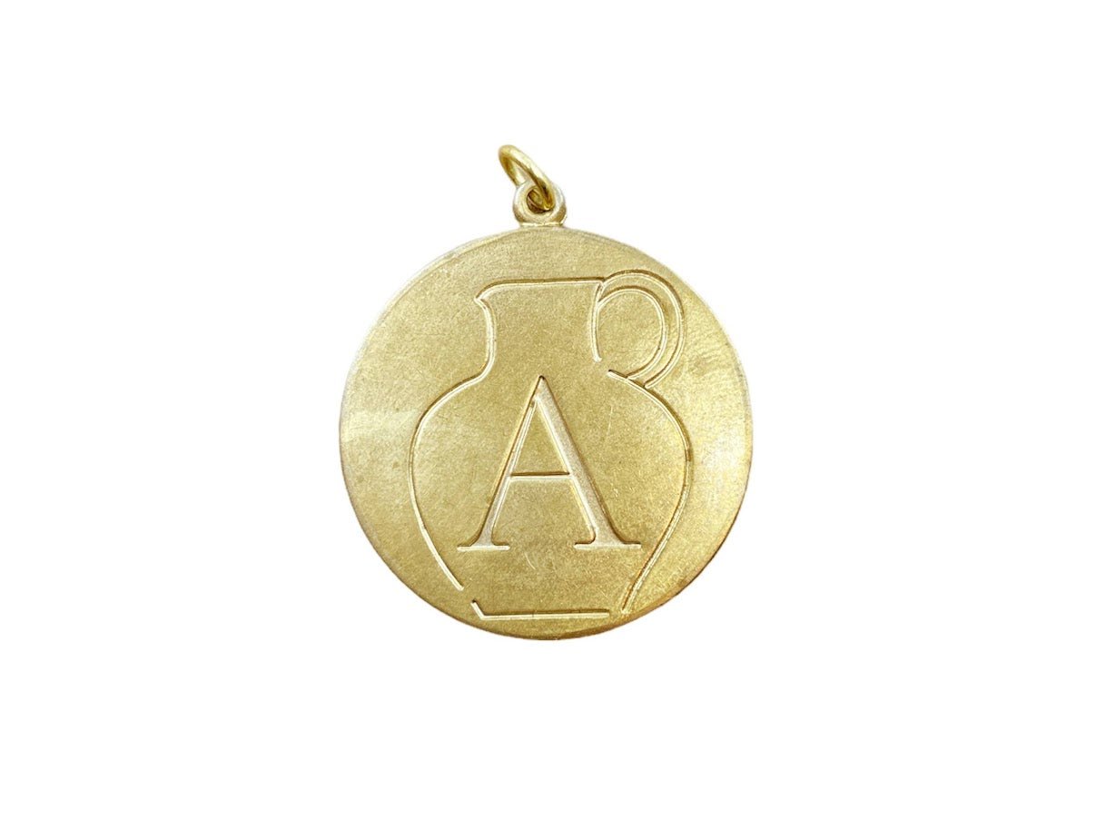Vintage 70s Aquarius Charm