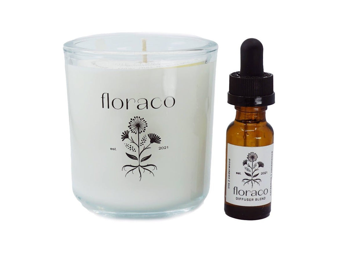 Floraco Candle and Oil Bundle