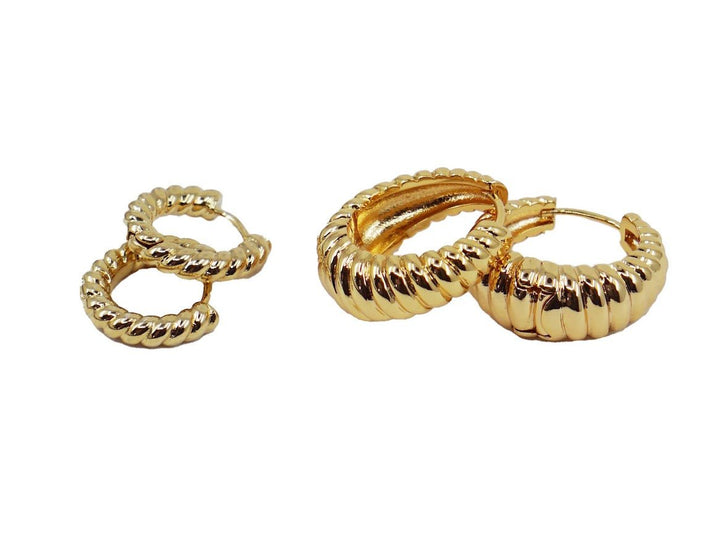 Textured Hoops Stacking Set