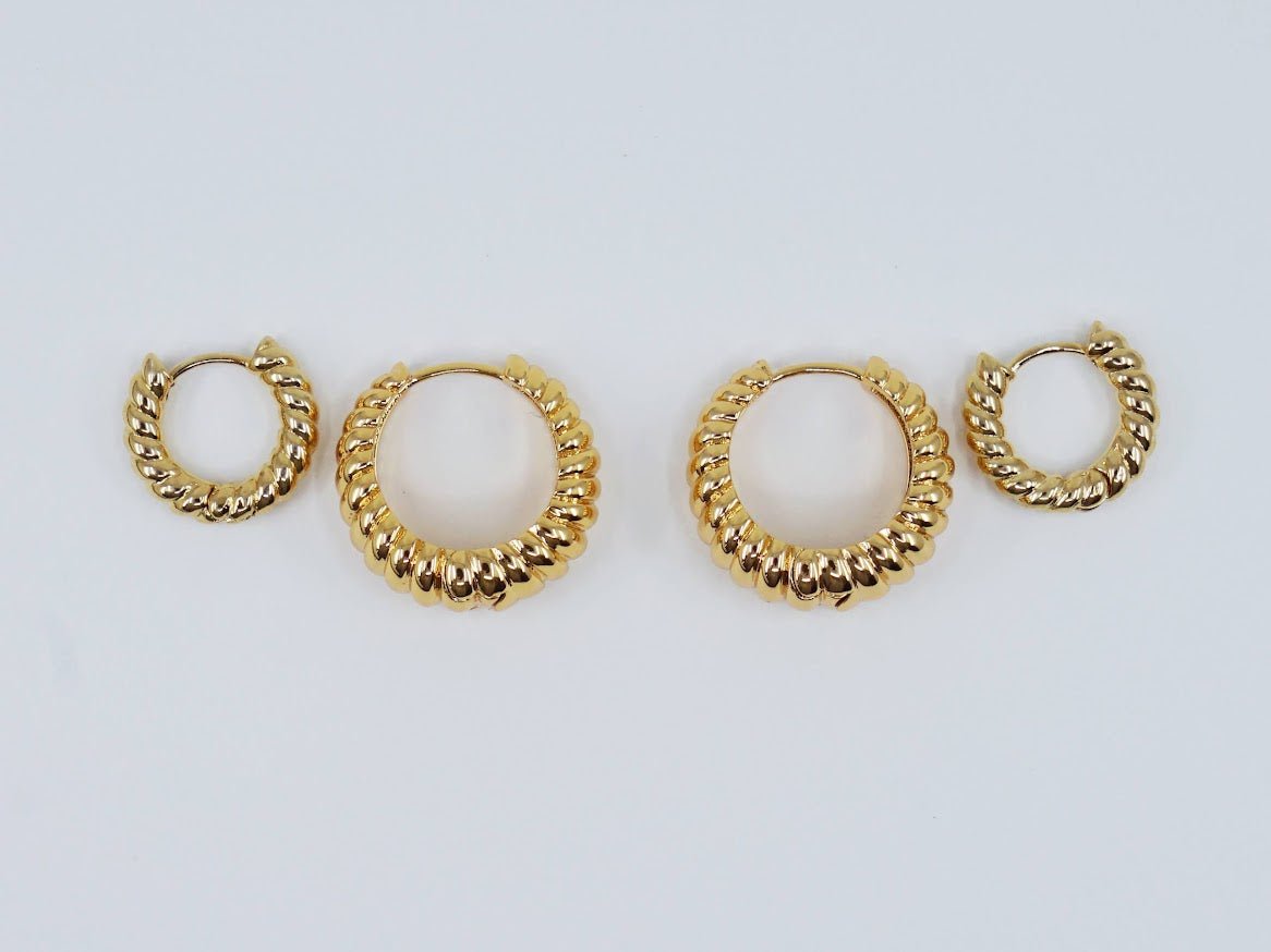 Textured Hoops Stacking Set