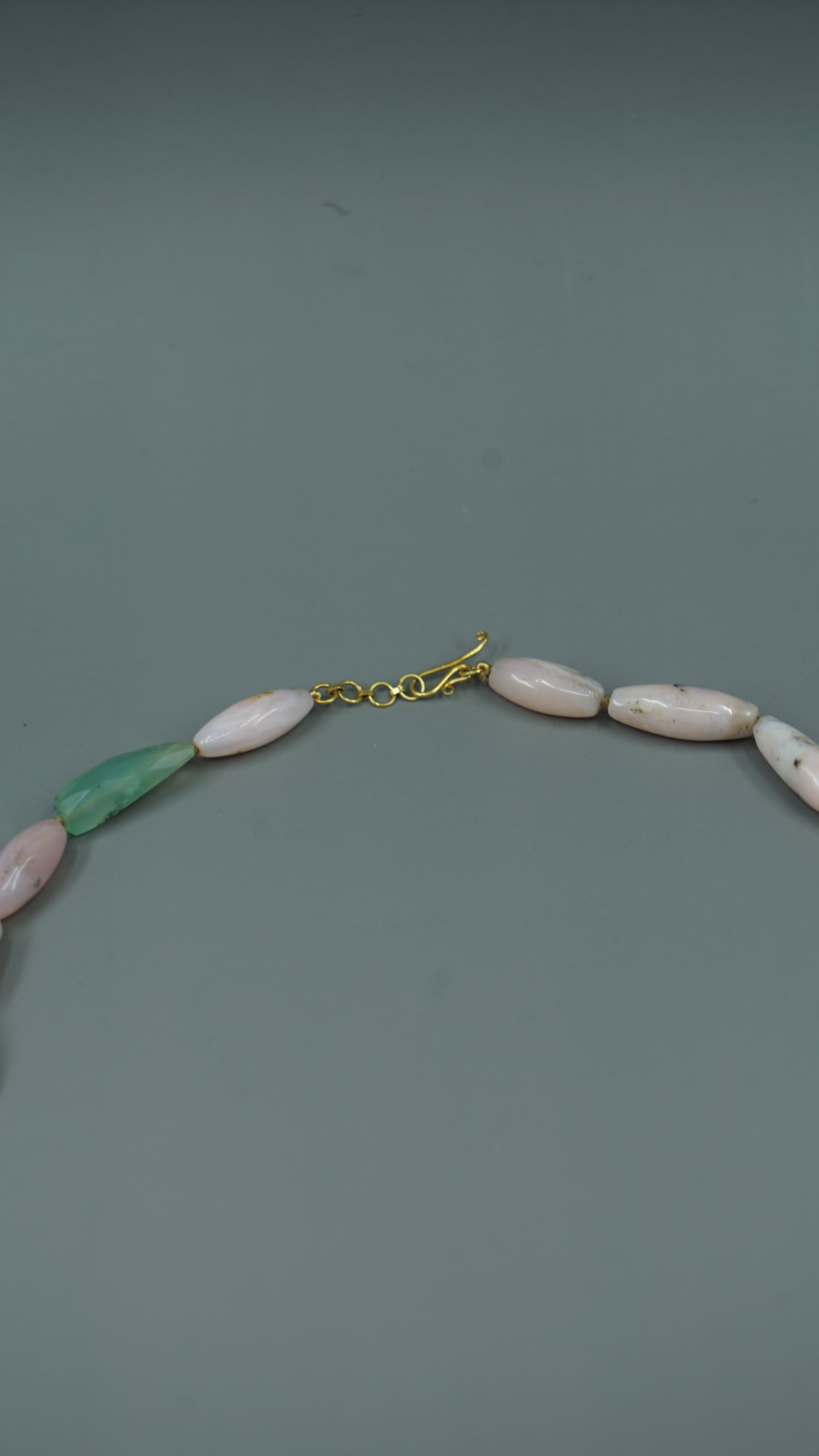 18k Multiple Gemstone Necklace