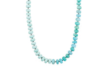 Load image into Gallery viewer, Dolomites Strand Necklace with Agate, Blue Aventurine, and Blue Jasper
