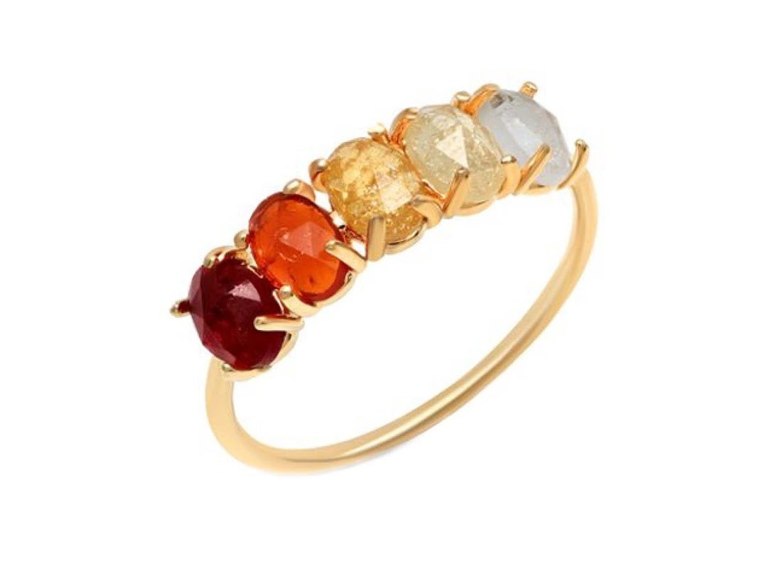 Red Ombre Ring