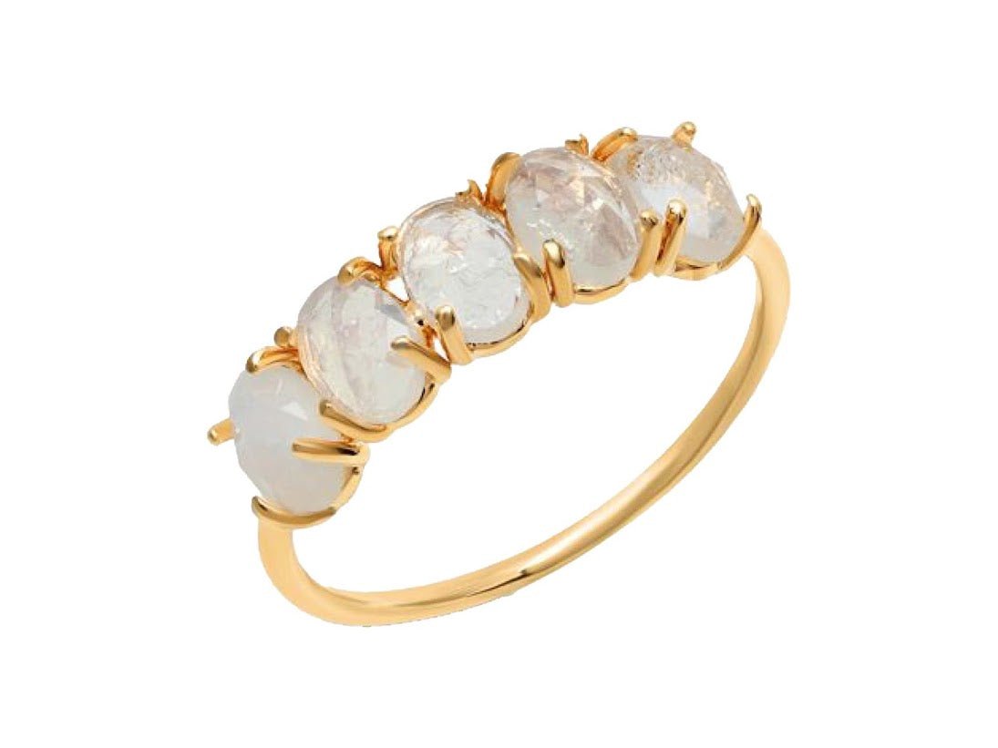 White Ombre Ring