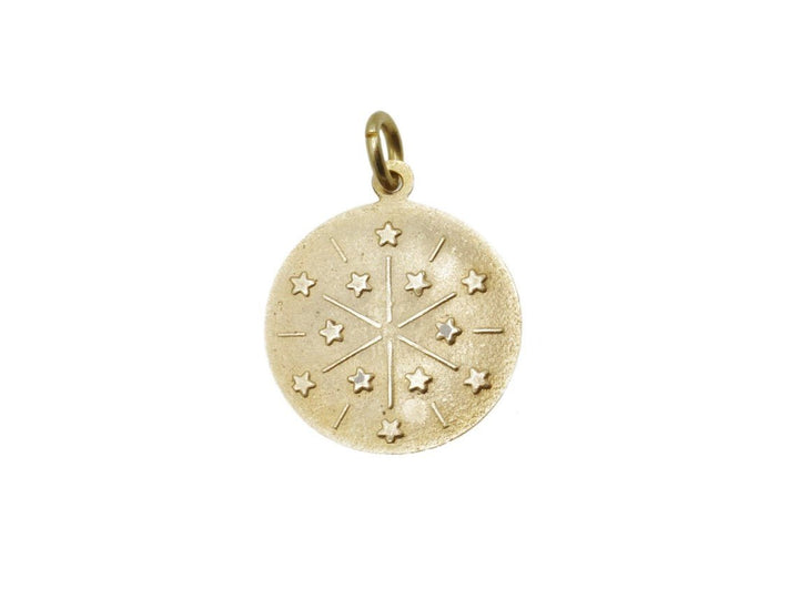 Small Vintage Cancer Charm