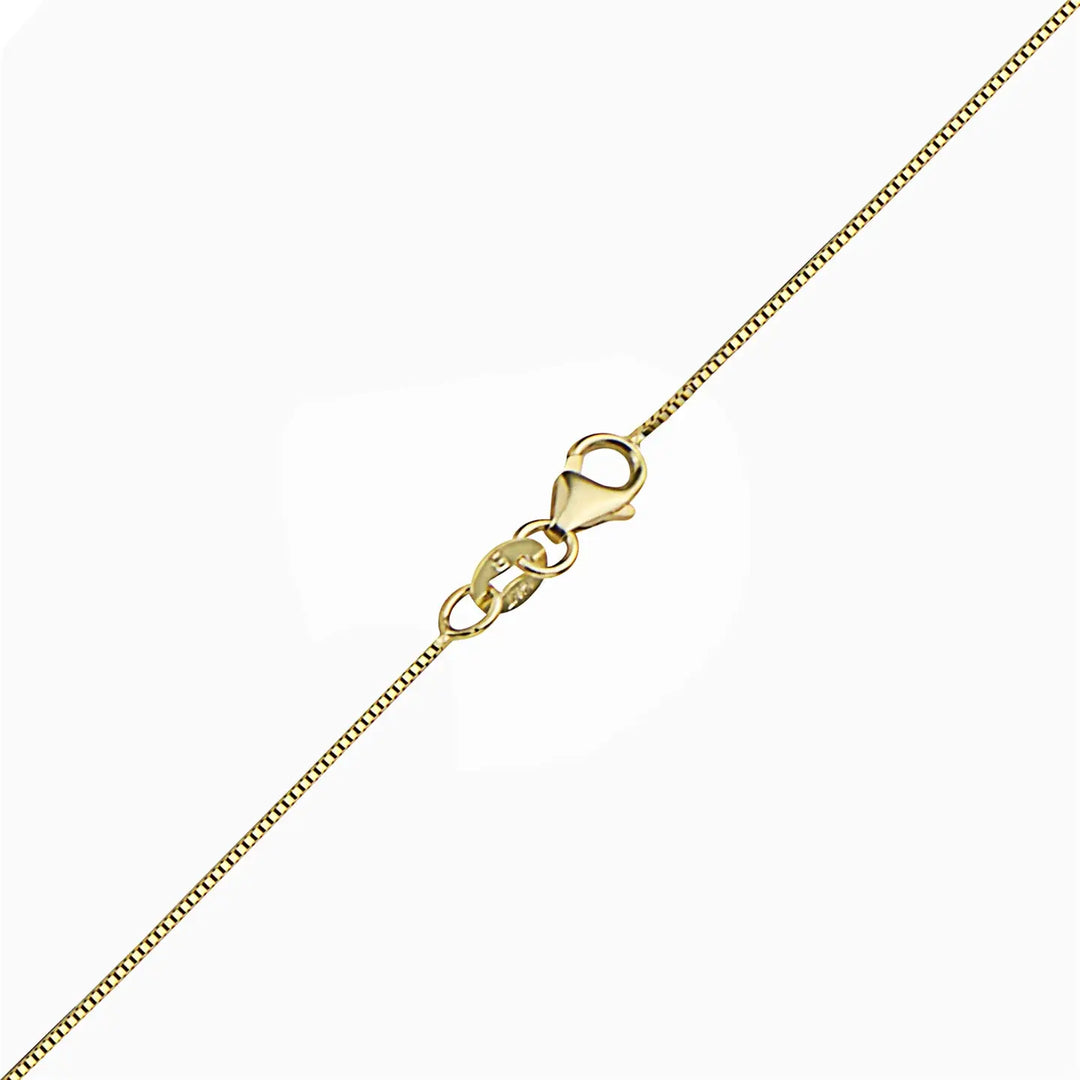 14k Dainty Box Chain
