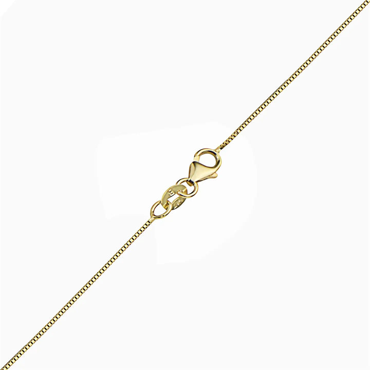 14k Dainty Box Chain
