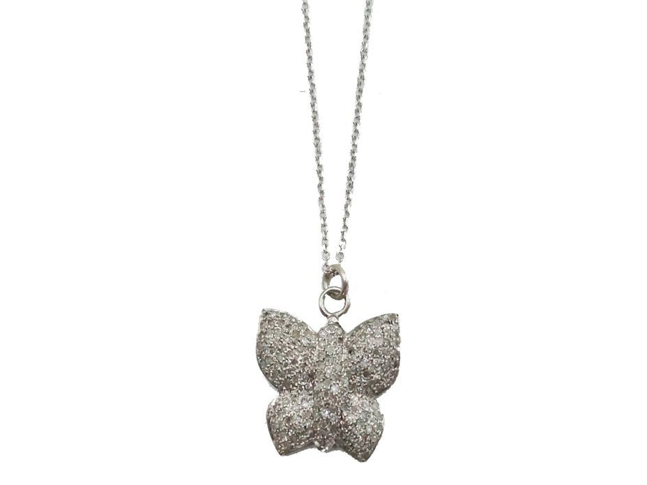 14k Butterfly Necklace