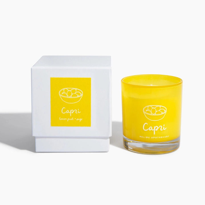 Capri Lemon Peel and Sage Candle