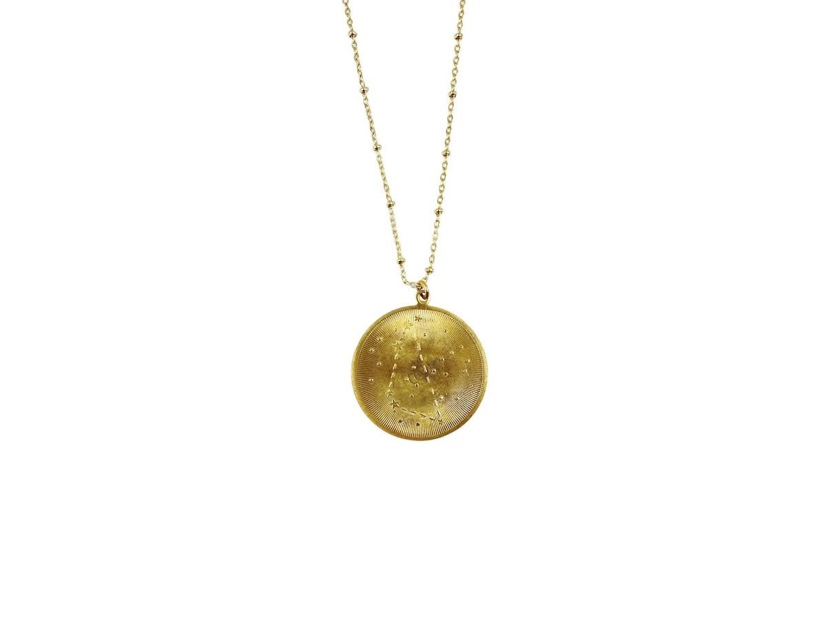 Pisces Medallion Necklace
