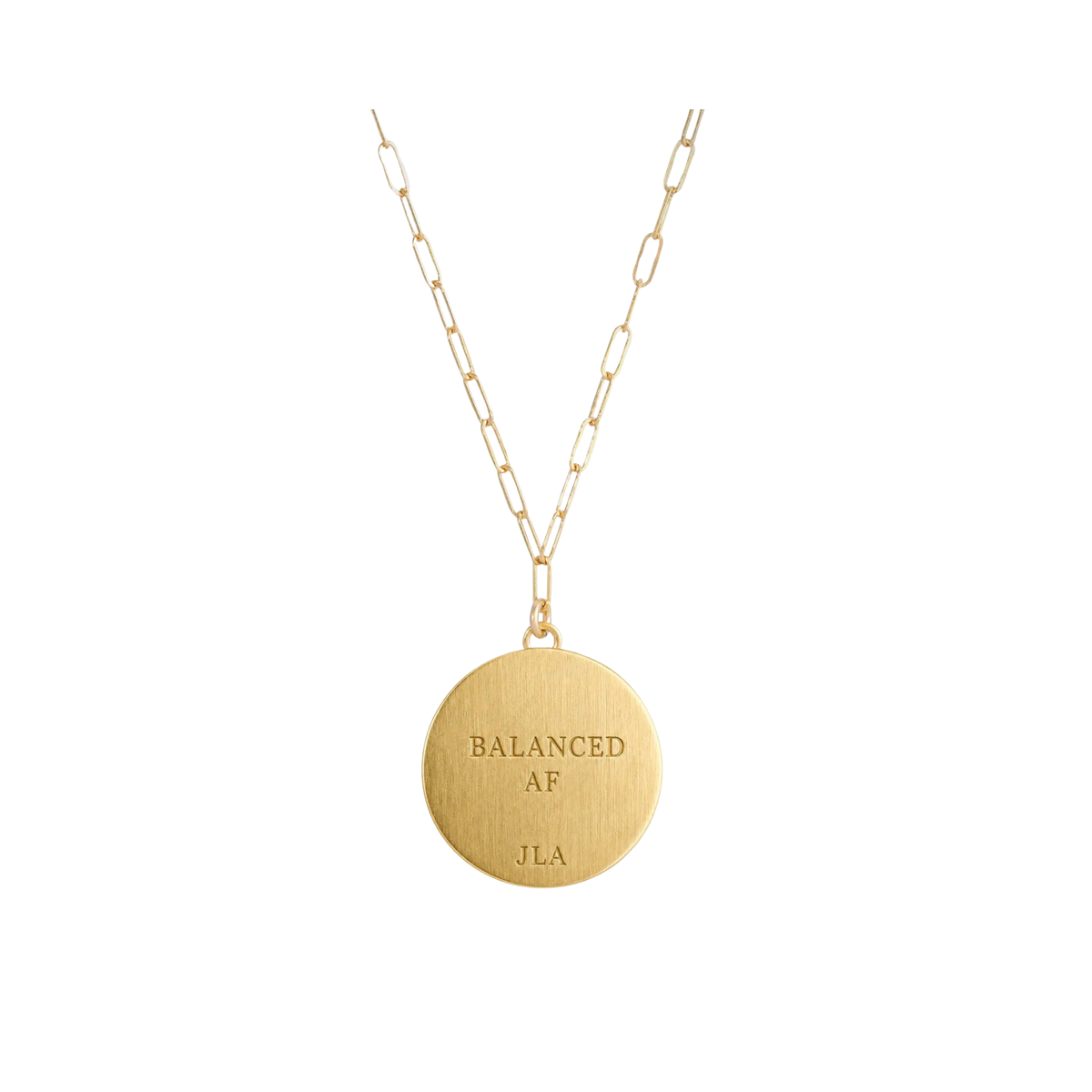 Sun and Moon Coin Charm Necklace