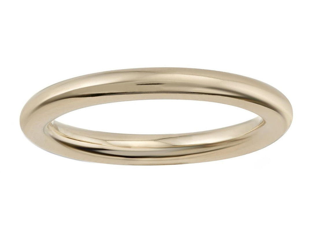 Narrow Rounded Band Ring