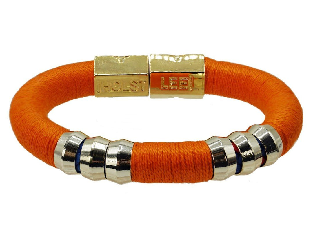 Classic Orange Wrap Bracelet