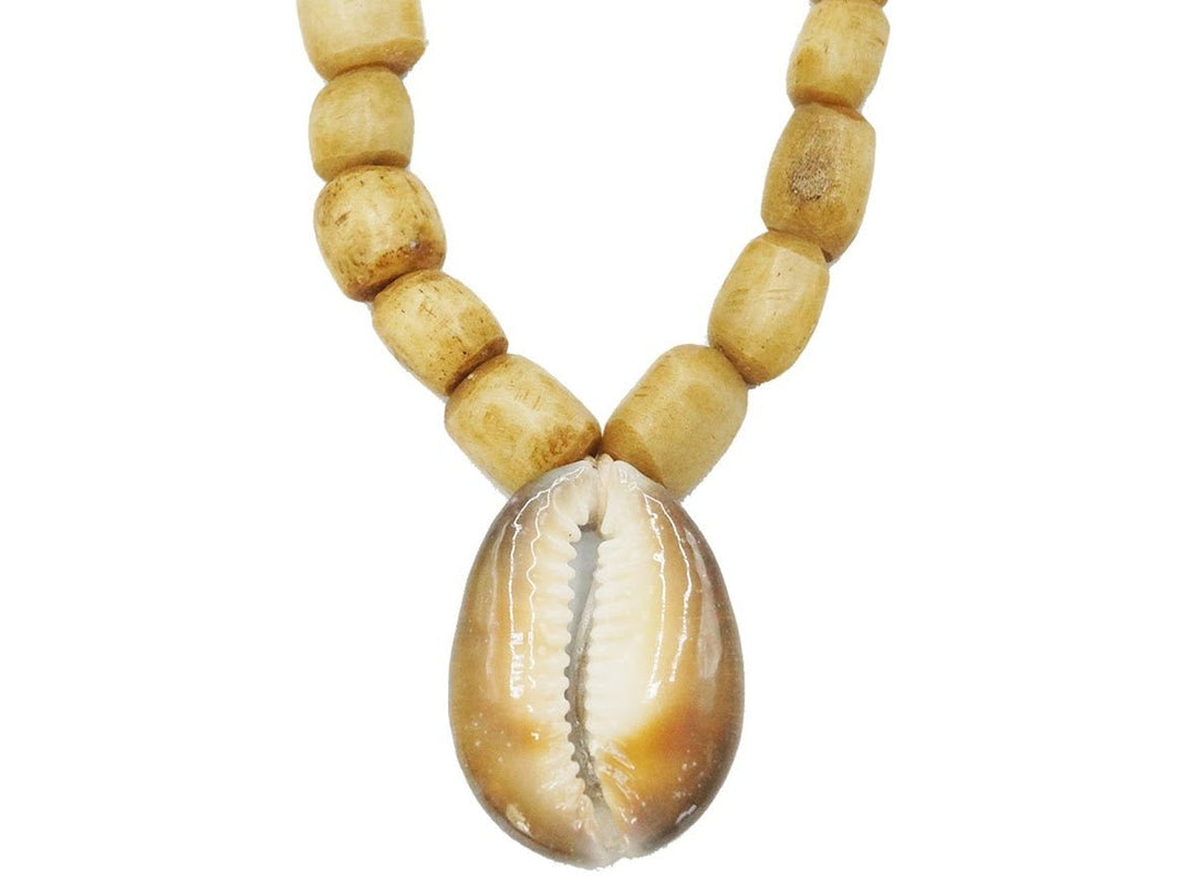 Camel Tribal Cowrie Necklace.