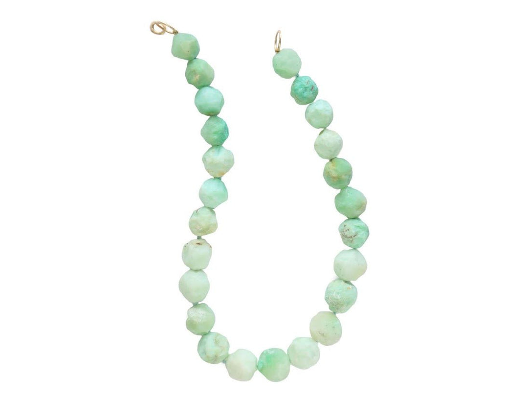 18k Chrysoprase Necklace