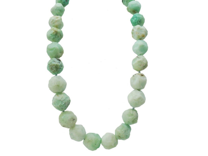 18k Chrysoprase Necklace