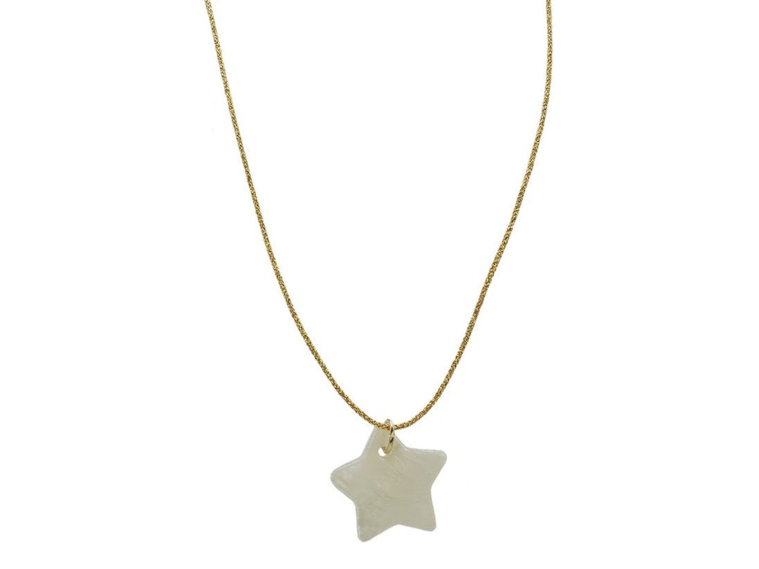 Mother of Pearl Star Necklace