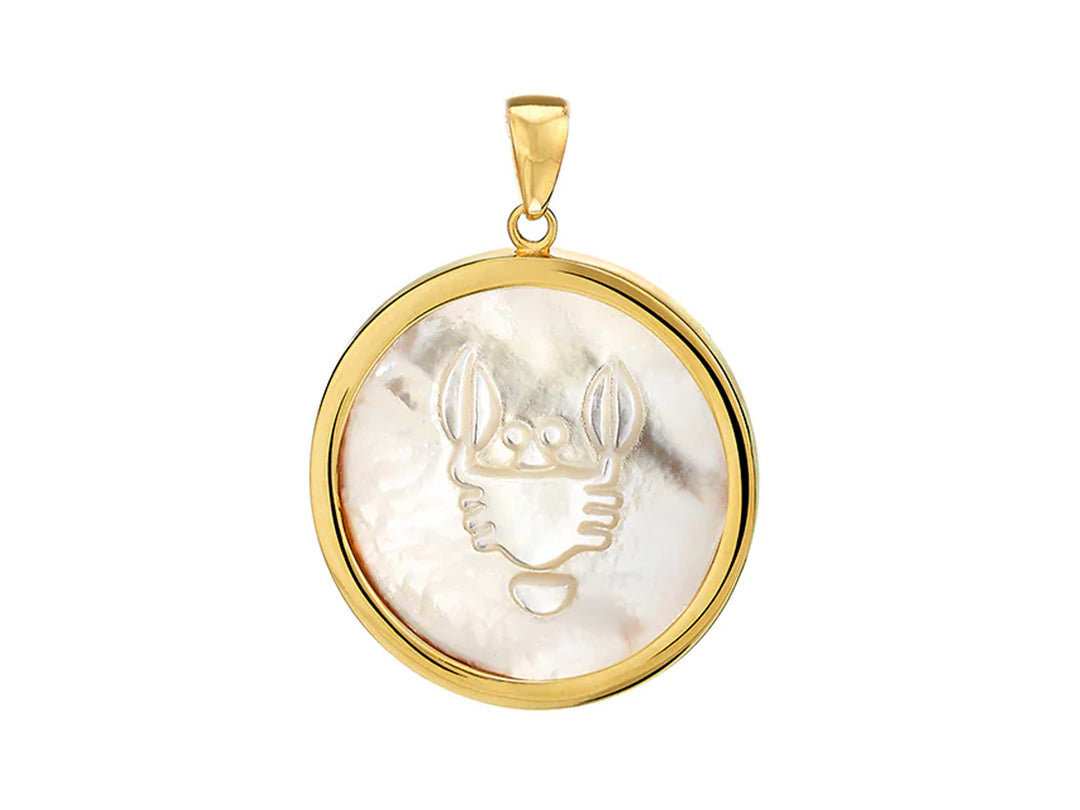 MOP Zodiac Pendant