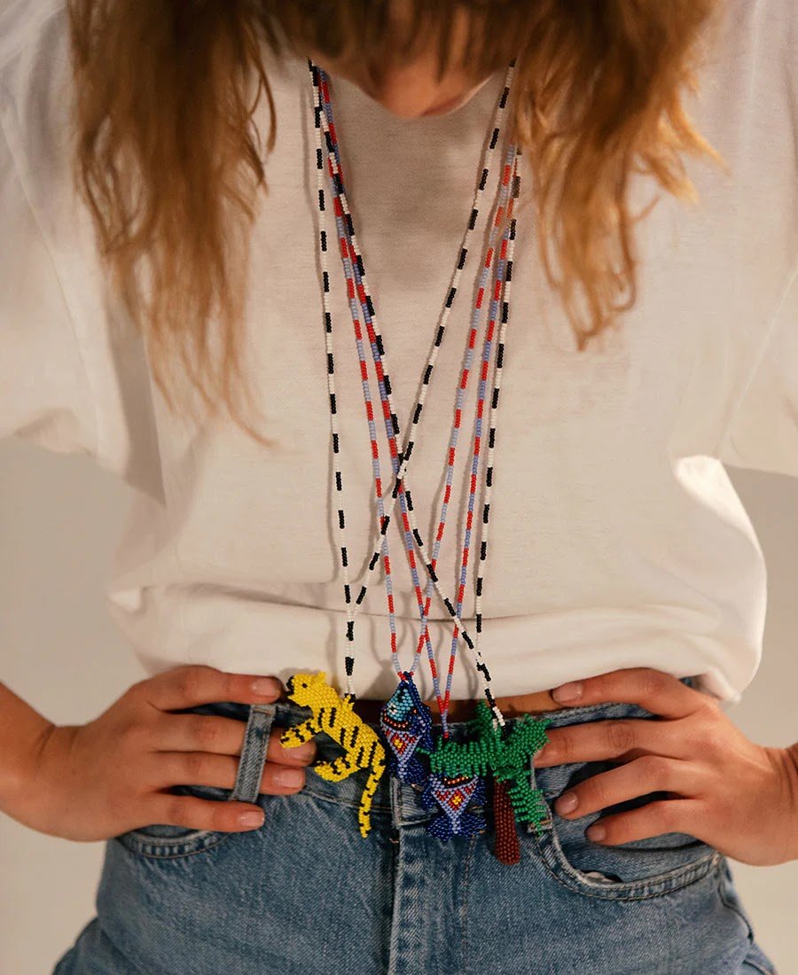 Fish Totem Necklace.