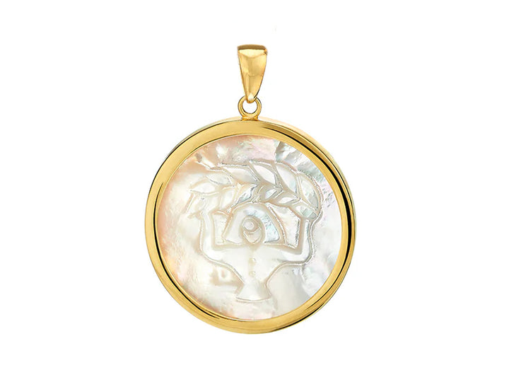 MOP Zodiac Pendant