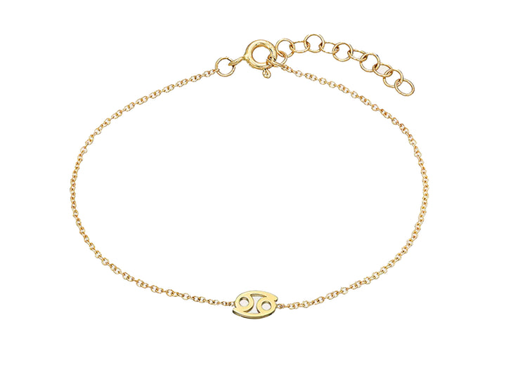 14k Gold Zodiac Bracelet