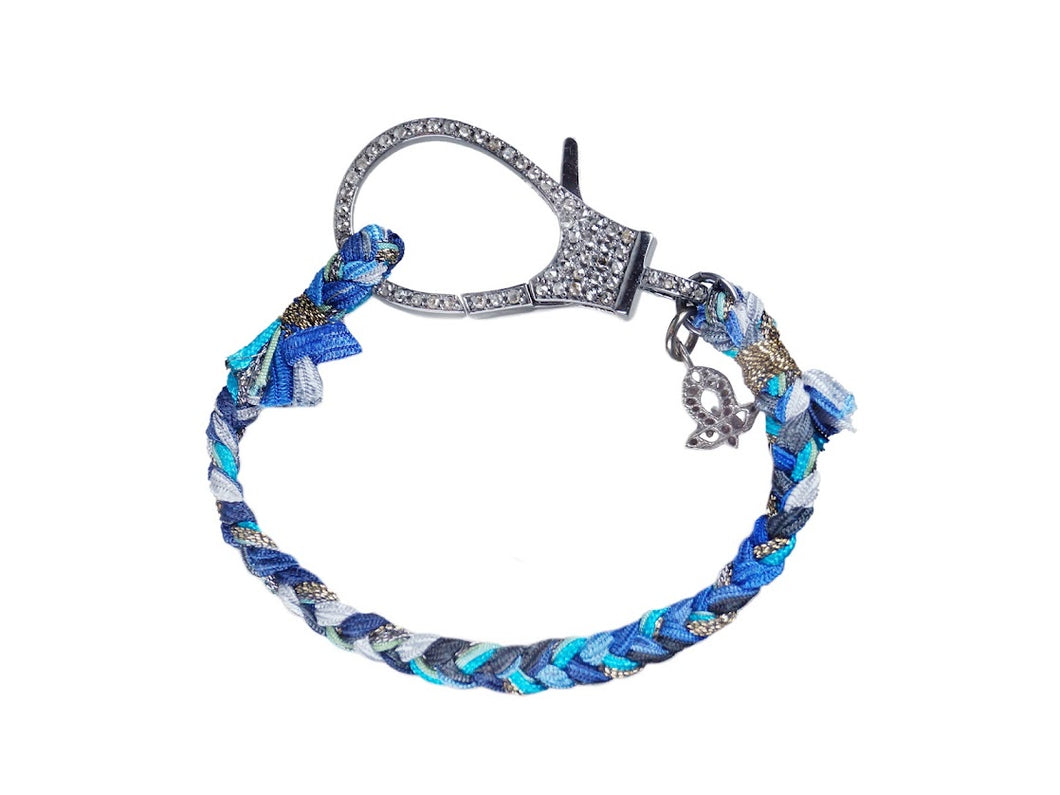 SS Diamond Clasp Bracelet