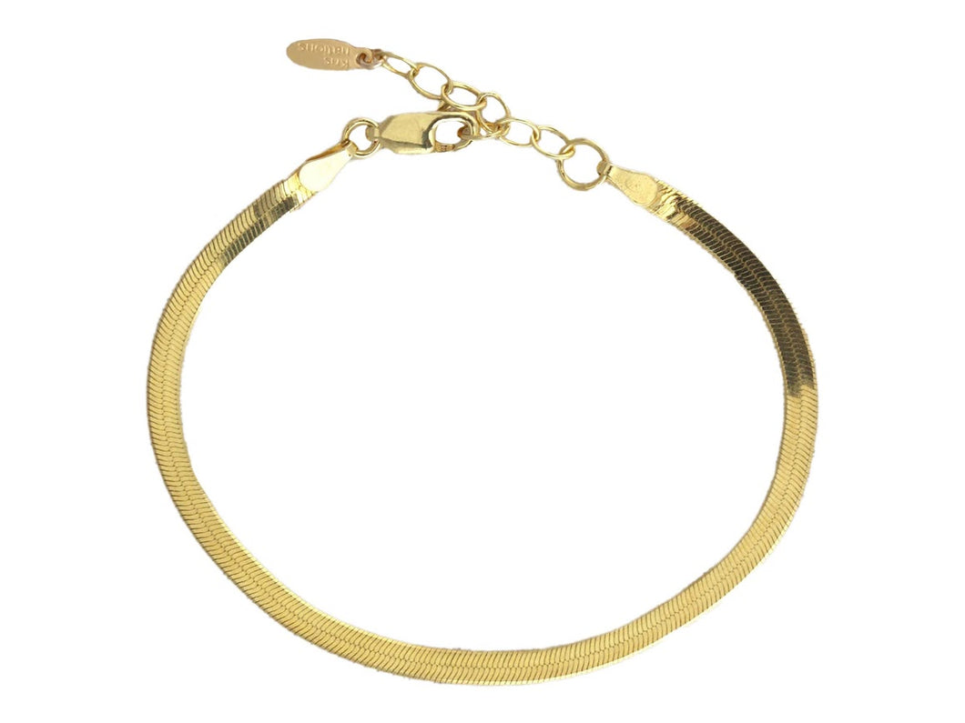 Herringbone Chain Bracelet