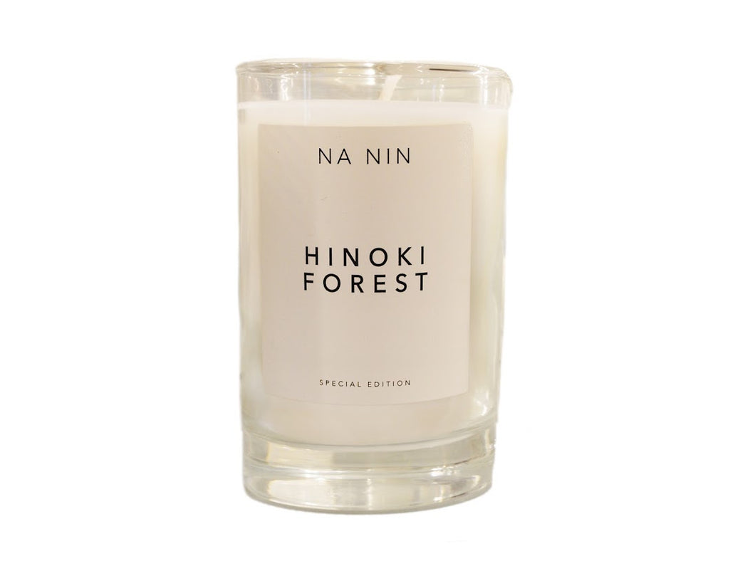 Hinoki Forest Candle in Glass Container