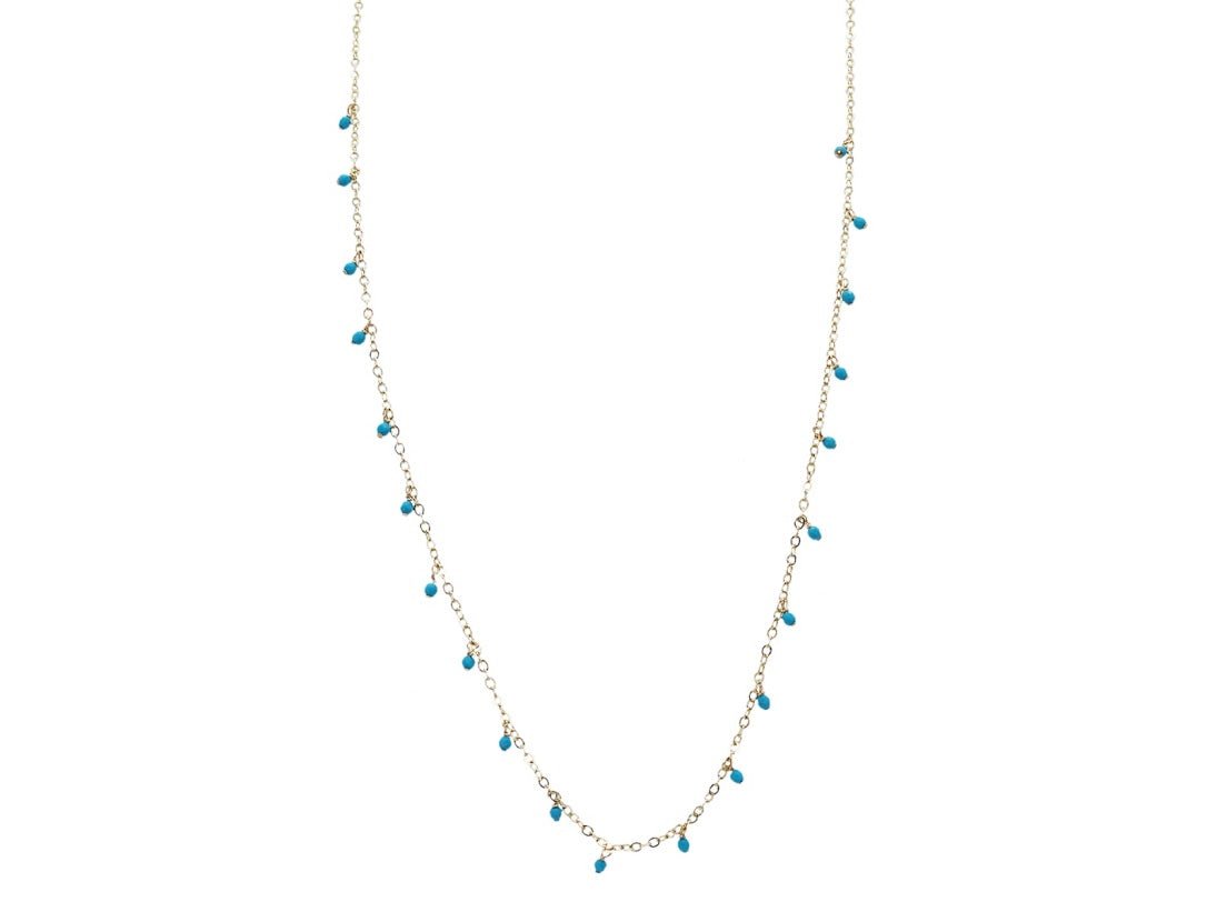 Turquoise Beaded Necklace