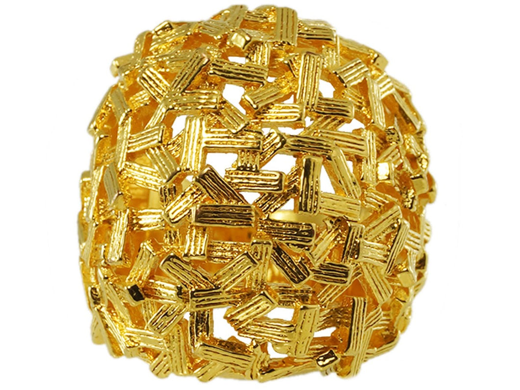 Abstract Stick Ring